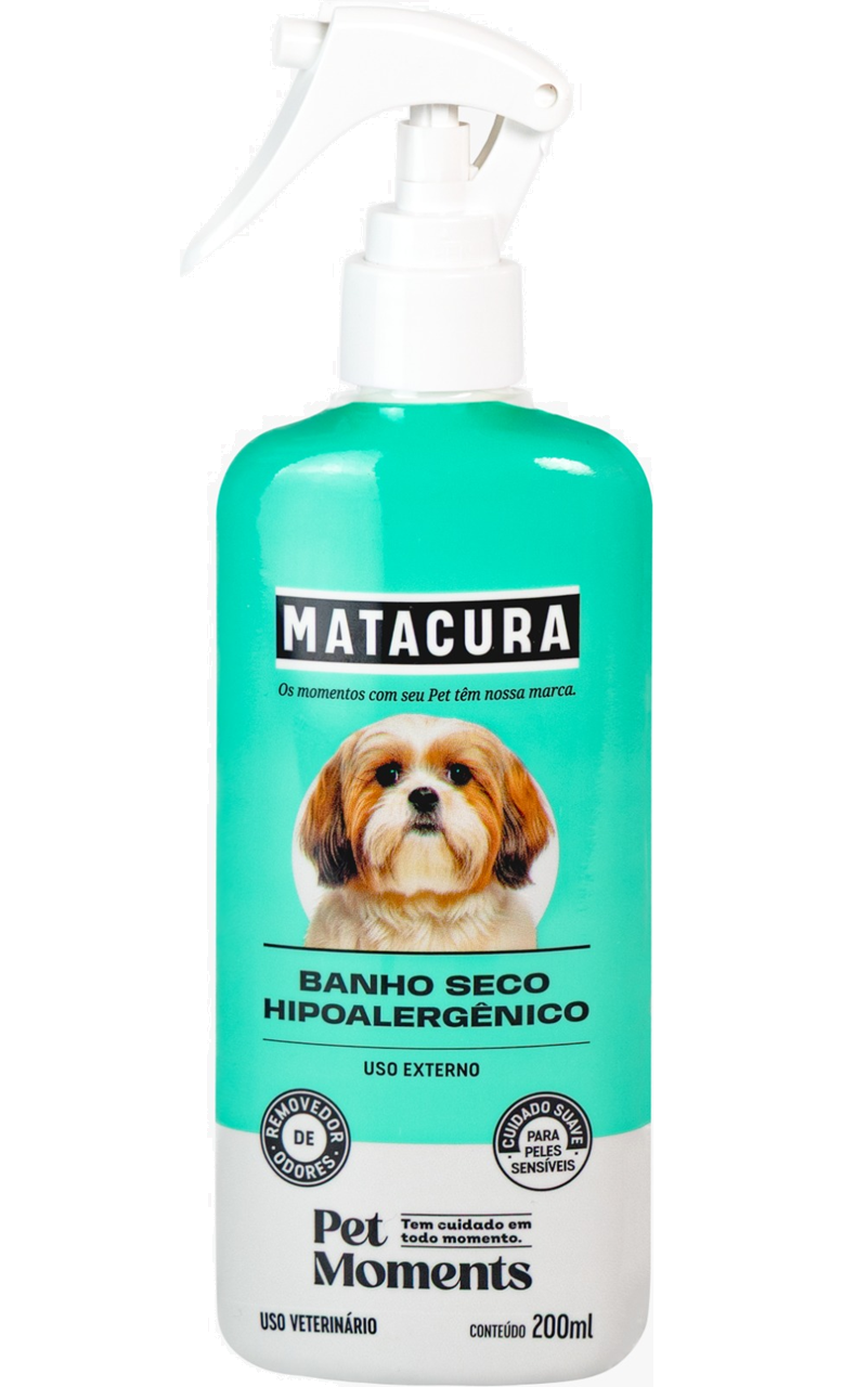 MATACURA CÃES SPRAY BANHO SECO