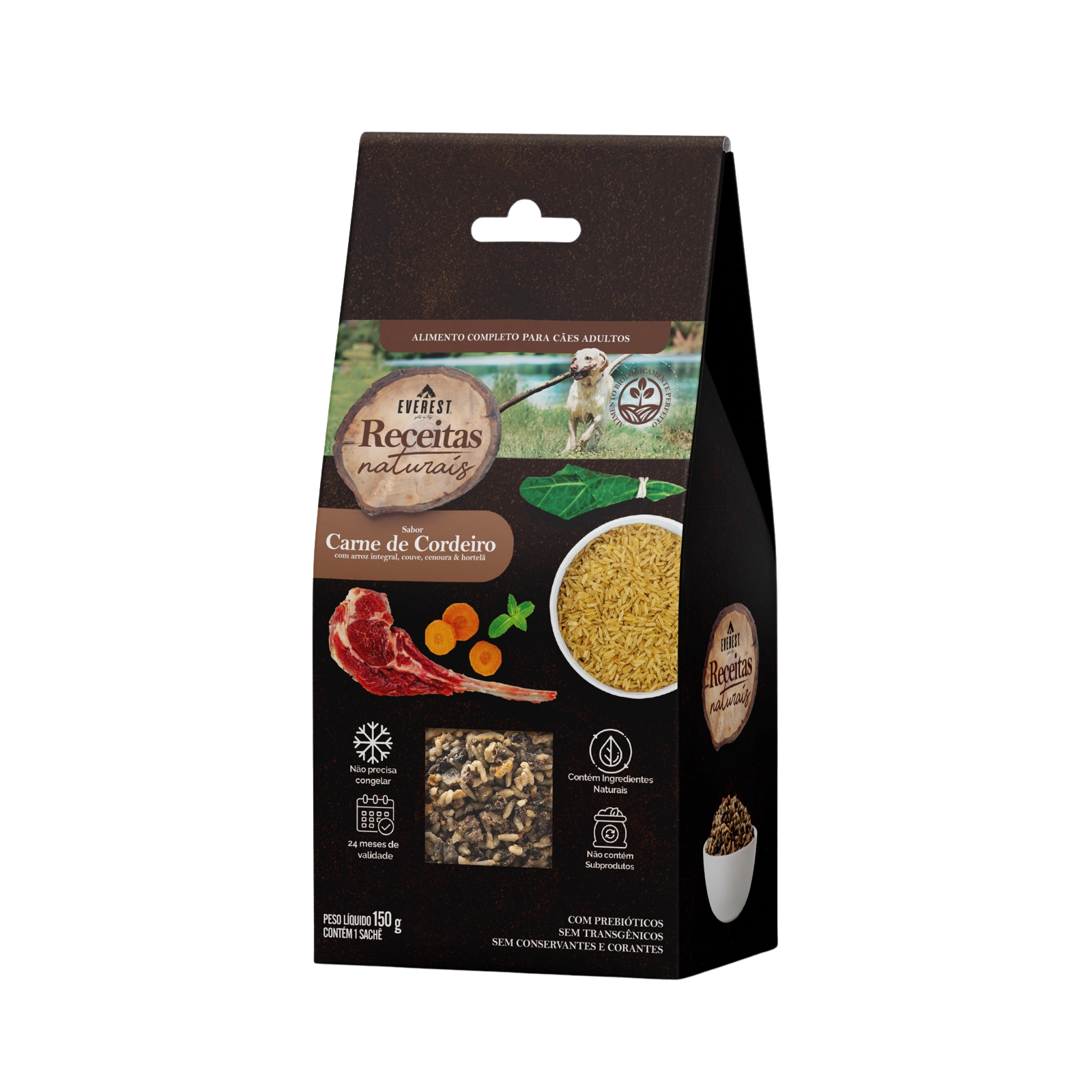 EVEREST RECEITAS NATURAIS CÃES CORDEIRO