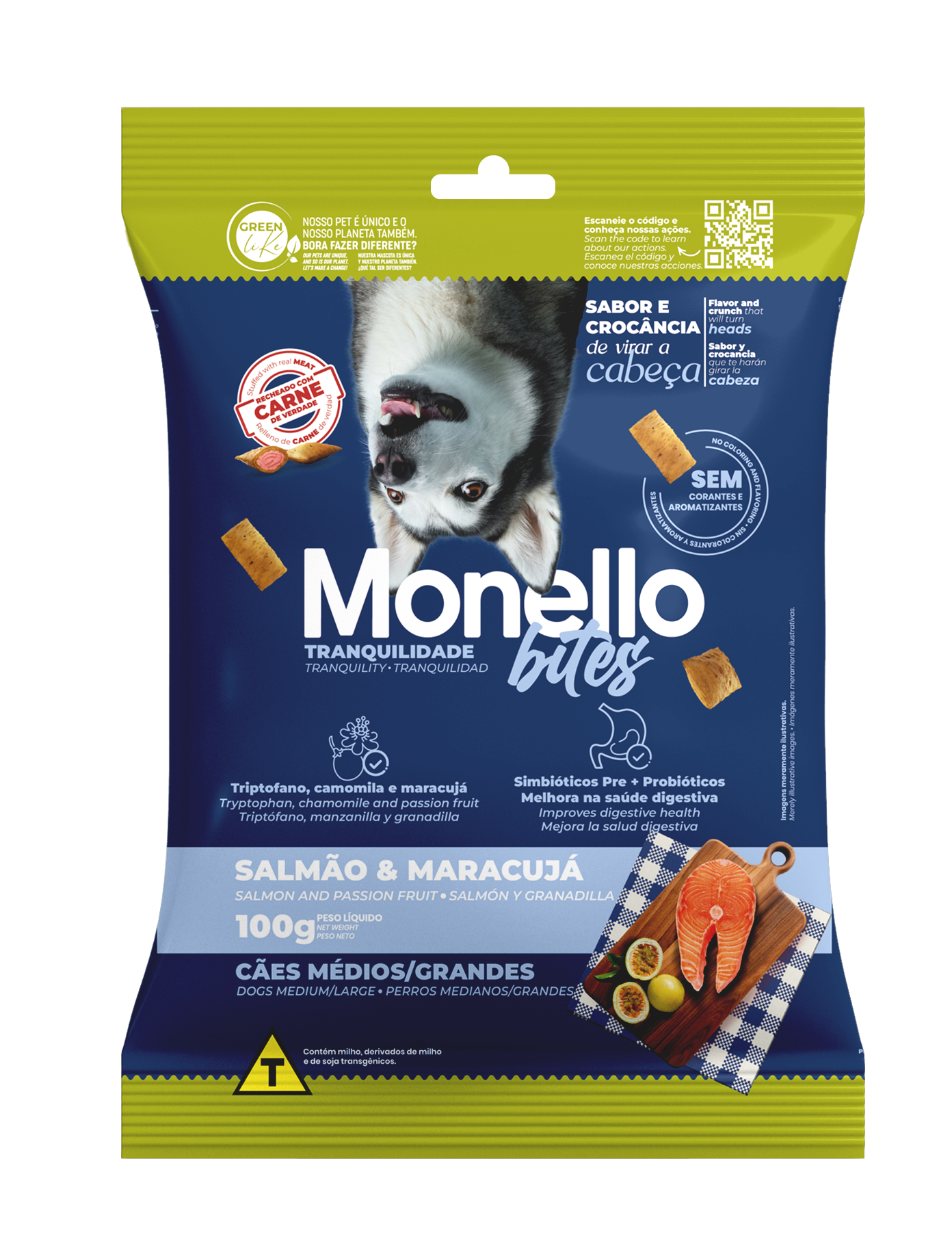 MONELLO BITES CÃES TRANQUILIDADE MEDIAS E GRANDES