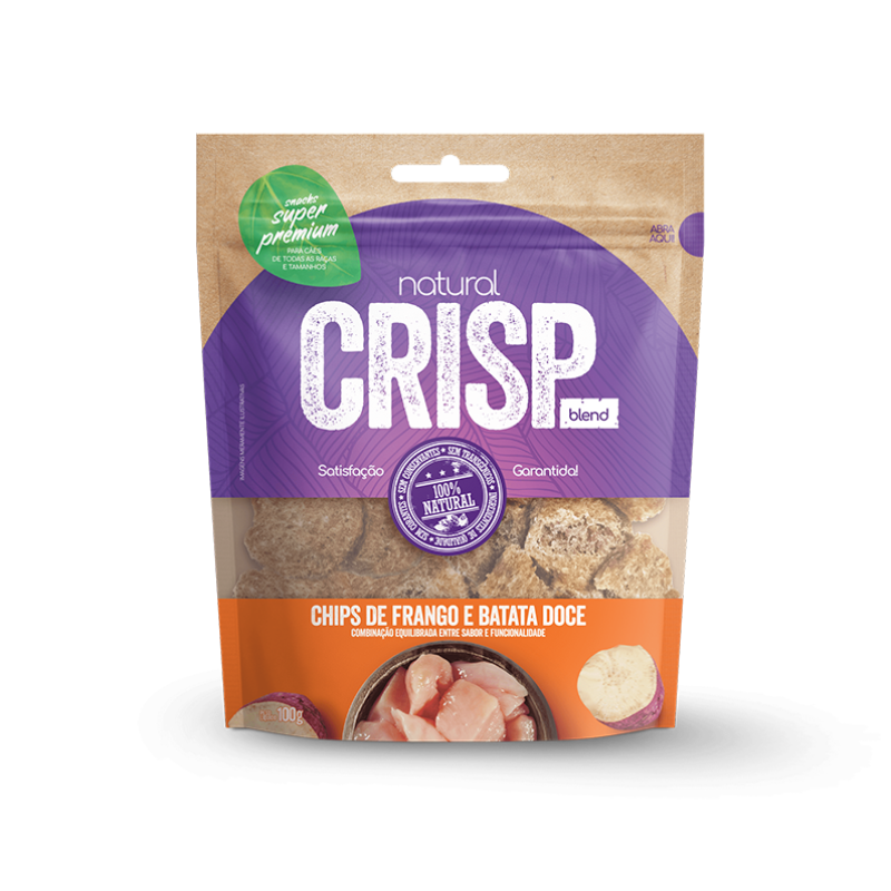 NATURAL CRISP CHIPS FRANGO E BATATA DOCE