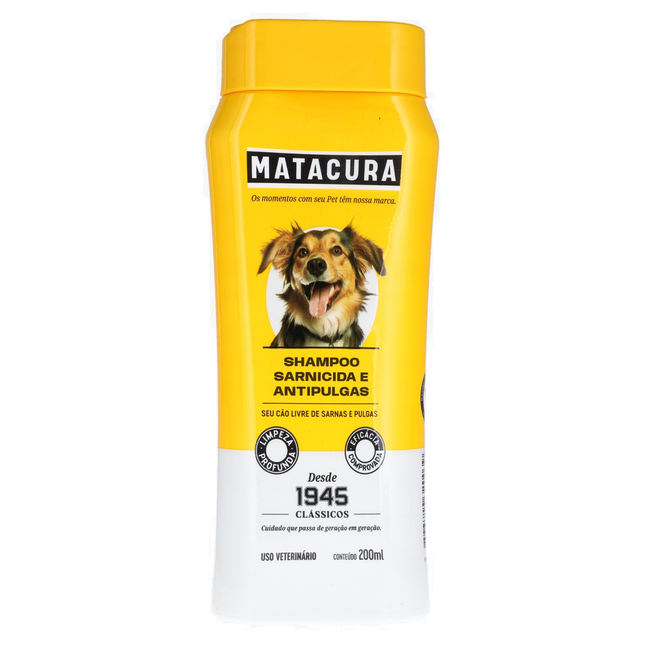 MATACURA CÃES SHAMPOO SARNICIDA E ANTIPULGAS