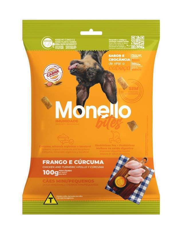 MONELLO BITES CÃES IMUNIDADE MINI PEQUENAS
