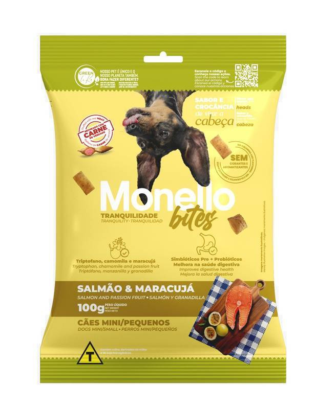MONELLO BITES CÃES TRANQUILIDADE MINI E PEQUENAS