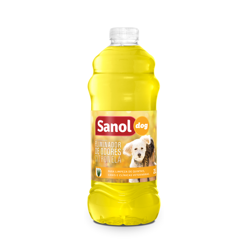 SANOL CÃES ELIMINADOR DE ODORES CITRONELA